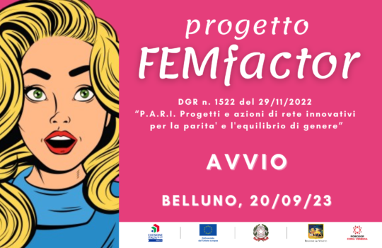 Bando “P.A.R.I.” per la parità di genere: al nastro di partenza il progetto FEM FACTOR DOLOMITI