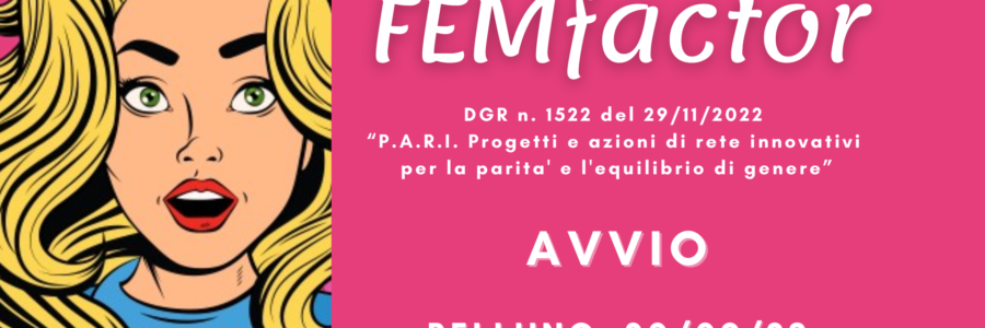 Bando “P.A.R.I.” per la parità di genere: al nastro di partenza il progetto FEM FACTOR DOLOMITI