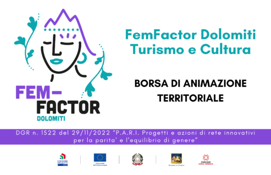 Bando Borsa di Animazione Territoriale – FEMFACTOR DOLOMITI TURISMO E CULTURA